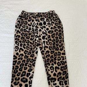 Banana Republic Animal Print Trousers